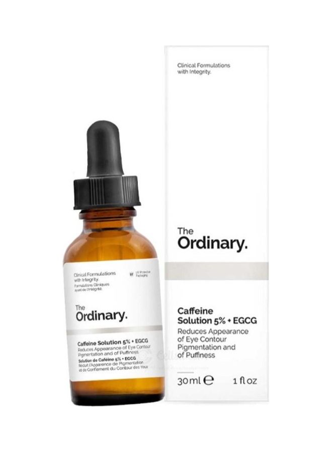 Caffeine 5% Solution + EGCG White 30ml